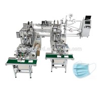 Home Use Applicable Industries non woven surgical inner earloop mask machine